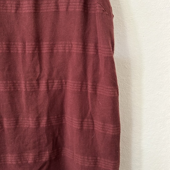 Free People Open Back Linen Blend Romper in Brown Sz XS - Picture 3 of 9